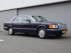 Mercedes 300 SE 1990 + Nieuwe APK (schitterende W126!), Auto's, Automaat, Achterwielaandrijving, Blauw, Leder