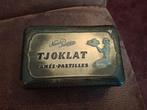 Oud Sjoklat Doosje - Vintage Blik, Verzamelen, Blikken, Ophalen of Verzenden, Gebruikt, Overige, Overige merken
