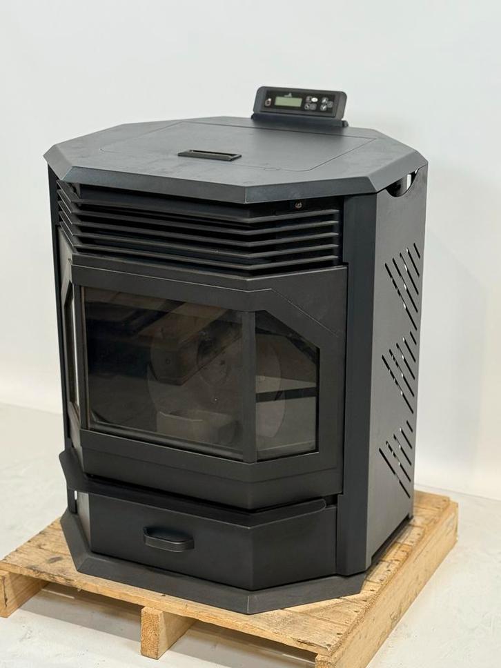 Pelletkachel - meeneemprijs, Huis en Inrichting, Haarden, Gebruikt, Houthaard, Ophalen