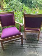 Stoeltjes volledig opgeknapt, Huis en Inrichting, Stoelen, Ophalen, Zo goed als nieuw, Stof, Twee