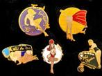 Pin-up collectie pins- 5 stuks, Verzenden, Nieuw, Figuurtje, Speldje of Pin