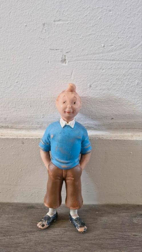 Vintage Kuifje Beeldje, Antiek en Kunst, Antiek | Speelgoed, Ophalen of Verzenden