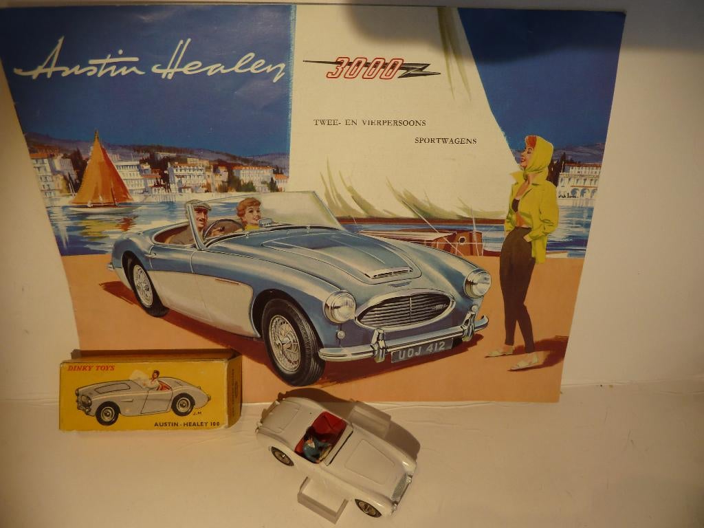 NEDERLANDSTALIGE CATALOGUS:  AUSTIN HEALEY 3000 (1960), Ophalen of Verzenden, Nieuw, Overige merken