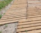 Houten Pallets / Vlondertegels - 14 stuks, Tuin en Terras, Terrasdelen en Vlonders, Ophalen, Gebruikt, Hout