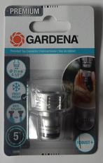 Gardena aluminium koppelstuk kraan 21 mm, Tuin en Terras, Tuinslangen, Nieuw, Tuinslangkoppeling, Ophalen of Verzenden
