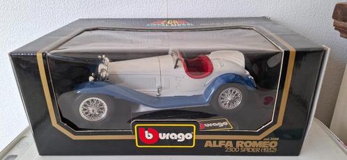 1.18 alfa romeo 2300 spider, Hobby en Vrije tijd, Modelauto's | 1:18, Zo goed als nieuw, Auto, Bburago, Ophalen of Verzenden