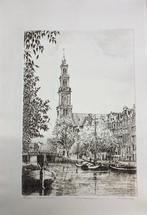 Etsen - dorps- en stadsgezichten (A. Wieringa), Antiek en Kunst, Ophalen