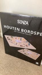 Senza houten keezen Oer-Hollandse bordspel, Hobby en Vrije tijd, Gezelschapsspellen | Bordspellen, Ophalen of Verzenden, Nieuw