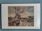 Luigini - Op het platteland - Aquatint/Ets, Antiek en Kunst, Kunst | Schilderijen | Klassiek, Ophalen of Verzenden