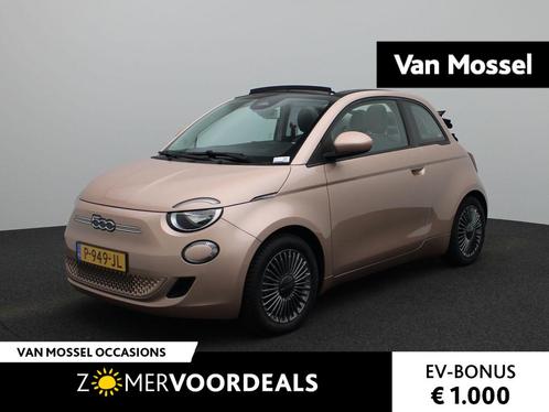 Fiat 500e C Icon 42 kWh | NAVIGATIE | CRUISE CONTROL | CLIMA, Auto's, Fiat, Bedrijf, Te koop, 500E, ABS, Alarm, Elektrische ramen