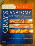 Gray's Anatomy for Students - Derde Editie, Boeken, Ophalen, Richard L. Drake, HBO, Zo goed als nieuw