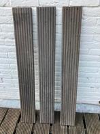 50 vlonderplanken van hardhout, Tuin en Terras, Terrasdelen en Vlonders, Ophalen, Gebruikt, Hout