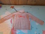 Roze trui met glitter & grijze vest - maat 98, Kinderen en Baby's, Kinderkleding | Overige, Ophalen of Verzenden, Gebruikt, Onbekend