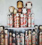 Oude vintage kokeshi houten pop doll uit Japan origineel, Verzamelen, Poppetjes en Figuurtjes, Gebruikt, Ophalen of Verzenden