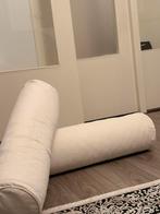 Witte rolkussens - set van 2, Ophalen, Zo goed als nieuw, Wit, Cilindervormig