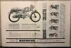 Advertentie 1962 Batavus Whippet poster, Verzenden, Gebruikt, Motoren