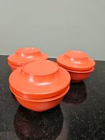 Tuperware schaaltjes orental bowls, Huis en Inrichting, Ophalen of Verzenden, Oranje, Schaal