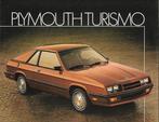 Brochure PLYMOUTH Turismo, 1984 (USA)., Nieuw, Ophalen of Verzenden, Overige merken, Plymouth