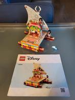 Lego 43210, Moana's (Vaiana's) Wayfinding Boat, Disney, Kinderen en Baby's, Ophalen of Verzenden, Zo goed als nieuw, Complete set