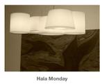 Hala monday lamp, Kunststof, Gebruikt, Hala monday design, Ophalen