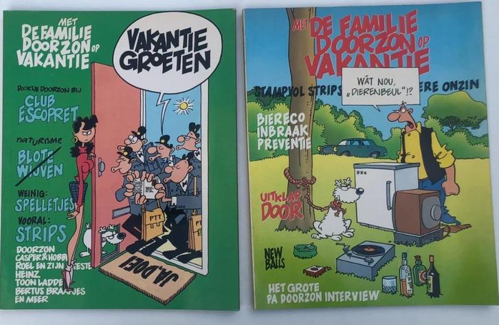 3 x Vakantiespecial De Familie Doorzon plus 2 x Klepzeiker, Boeken, Stripboeken, Zo goed als nieuw, Meerdere stripboeken, Ophalen of Verzenden