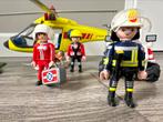 Playmobil Brandweer reddingsteam helikopter, Complete set, Gebruikt, Ophalen of Verzenden