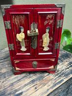 Chinees geisha jade sieradenkastje juwelen kast chinese, Ophalen of Verzenden