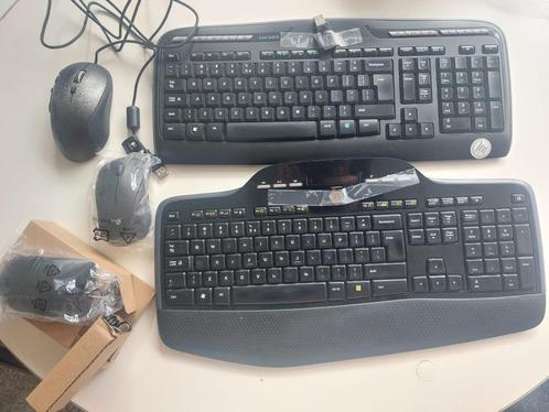 Toetsenborden & muizen, Computers en Software, Toetsenborden, Gebruikt, Qwerty, Draadloos, Ophalen of Verzenden