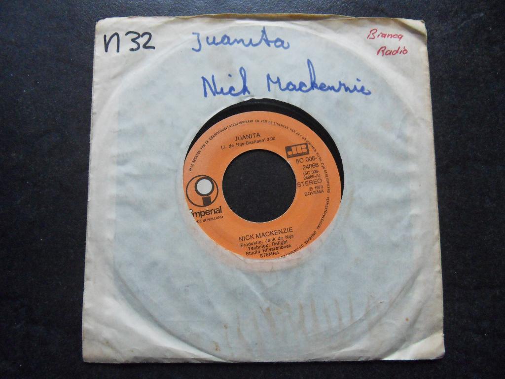 Nick MacKenzie - Juanita, Cd's en Dvd's, Ophalen of Verzenden, Zo goed als nieuw, Pop