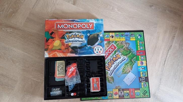 bordspel nieuw Monopoly Pokemon Kanto Monopolie limited, Hobby en Vrije tijd, Gezelschapsspellen | Bordspellen, Nieuw, Een of twee spelers