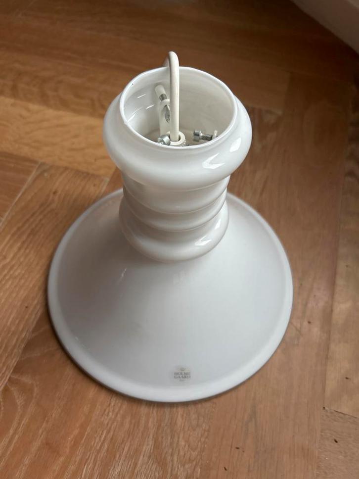 Holmegaard Hanglamp - Deens Design, Huis en Inrichting, Lampen | Hanglampen, Gebruikt, Minder dan 50 cm, Glas, Ophalen of Verzenden