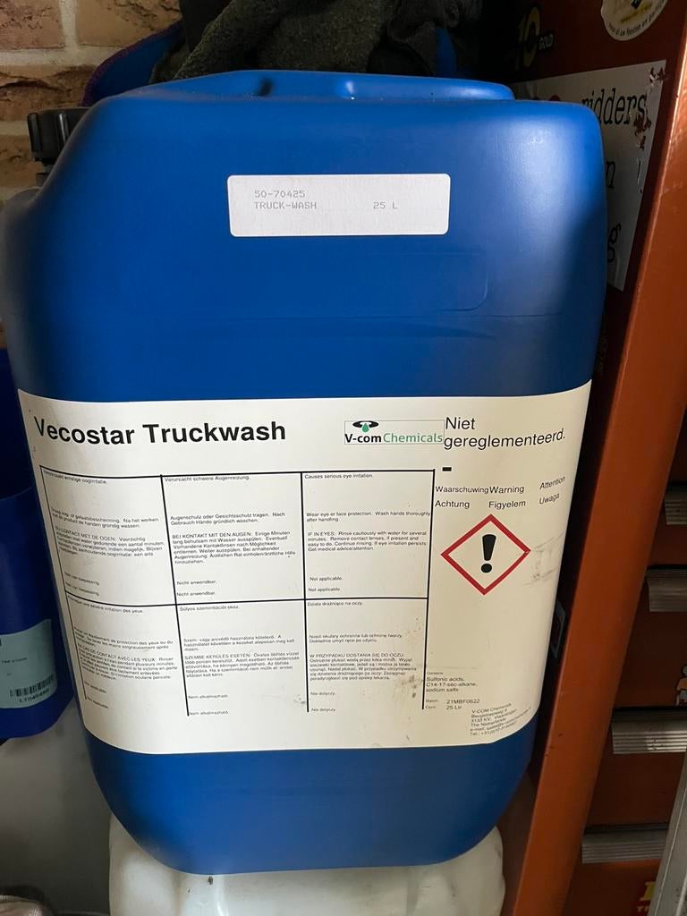 Vecostar Truckwash reiniger 25 liter, Auto diversen, Ophalen