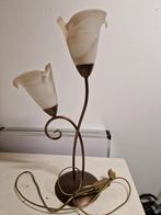 Set lampen, Huis en Inrichting, Lampen | Hanglampen, Ophalen of Verzenden, Glas, 75 cm of meer