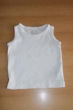 Wit mouwloos shirt maat 68 van H&M, Shirtje of Longsleeve, Ophalen of Verzenden, Jongetje, Zo goed als nieuw
