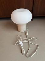 Ikea  DEJSA Tafellamp  / beige & opaalwit glas, Ophalen, Nieuw, Glas, Minder dan 50 cm