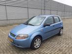 Chevrolet Kalos 1.4 5-DEURS + NIEUWE APK + AIRCO - KOOPJE!!, 83 pk, Stof, 40 €/maand, Zwart