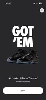 Jordan 11 Retro ‘Gamma’ maat 43, Kleding | Heren, Schoenen, Ophalen of Verzenden, Nieuw, Zwart