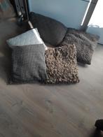Complete set kussens, Ophalen of Verzenden, Zo goed als nieuw, Overige kleuren, Vierkant