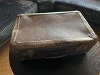 mooi oude koffer / koffertje slotje werkt niet meer, Antiek en Kunst, Curiosa en Brocante, Ophalen of Verzenden