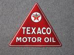 TEXACO EMAILLE RECLAMEBORD, Ophalen, Zo goed als nieuw, Reclamebord