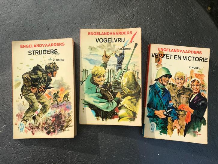 Engelandvaarders, K. Norel, trilogie, Boeken, Kinderboeken | Jeugd | 13 jaar en ouder, Gelezen, Ophalen of Verzenden