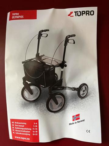 Topro olympos rollator zeer goed beschikbaar voor biedingen