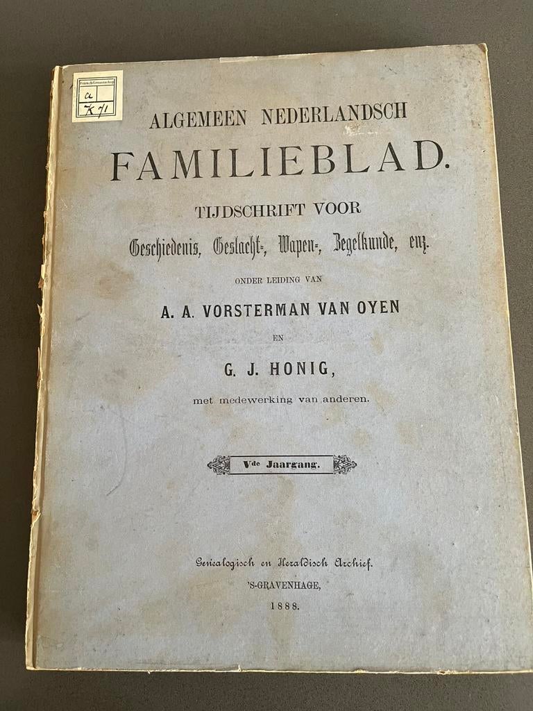Genealogie, Ophalen of Verzenden, 19e eeuw, Gelezen