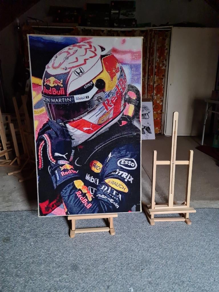 Max Verstappen Diamond Painting 60x80, Ophalen, Nieuw