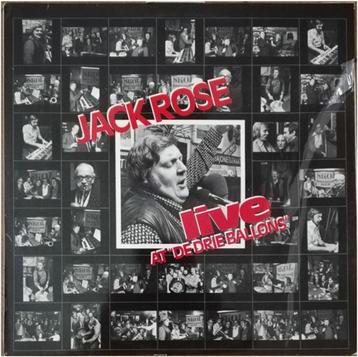 LP Jack Rose – Live At De Drie Ballons – Rotterdam  1977   beschikbaar voor biedingen