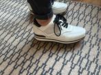 HIP SHOE STYLE, volledig leren sneakers,zwart/wit,40,zgan!, Zwart, HIP SHOE STYLE, Ophalen of Verzenden, Sneakers of Gympen