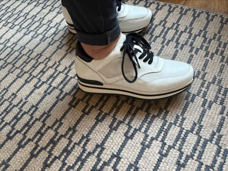 HIP SHOE STYLE, volledig leren sneakers,zwart/wit,40,zgan!, Kleding | Dames, Schoenen, Zo goed als nieuw, Sneakers of Gympen, Zwart