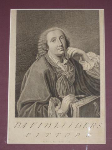 ca 1750 Pietro Antonio PAZZI koperets schilder David LÜDERS 
