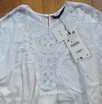Nieuw Zara wit linnen blouse xs, Nieuw, Zara, Maat 34 (XS) of kleiner, Ophalen of Verzenden