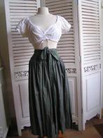 lang antiek tiroler schort nr LL 83, Antiek en Kunst, Verzenden, Dames